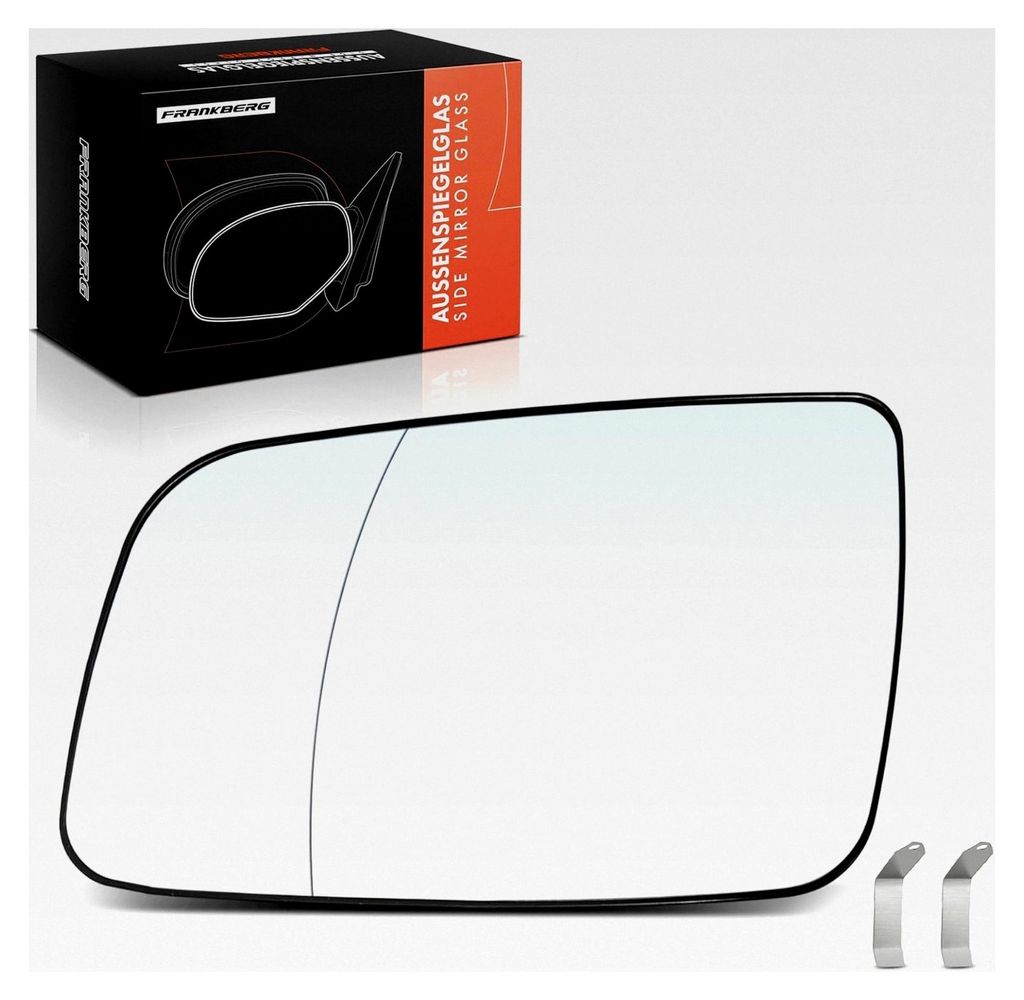 Spiegelglas für Außenspiegel links Fahrerseite vorne kompatibel mit Astra G T98 F70 1998-2004