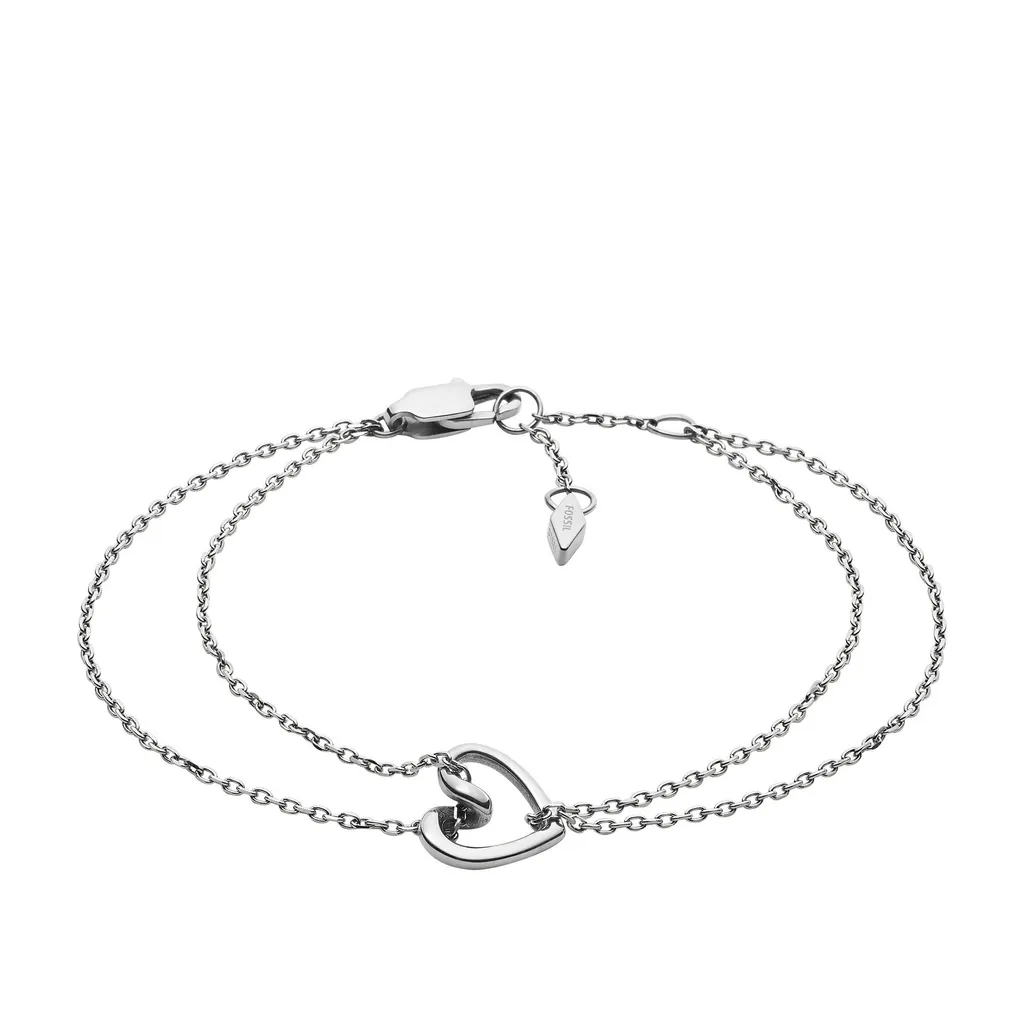 Bracelet Fossil Femme Acier Argenté JOF00615040 - Bijou Chic Intemporel