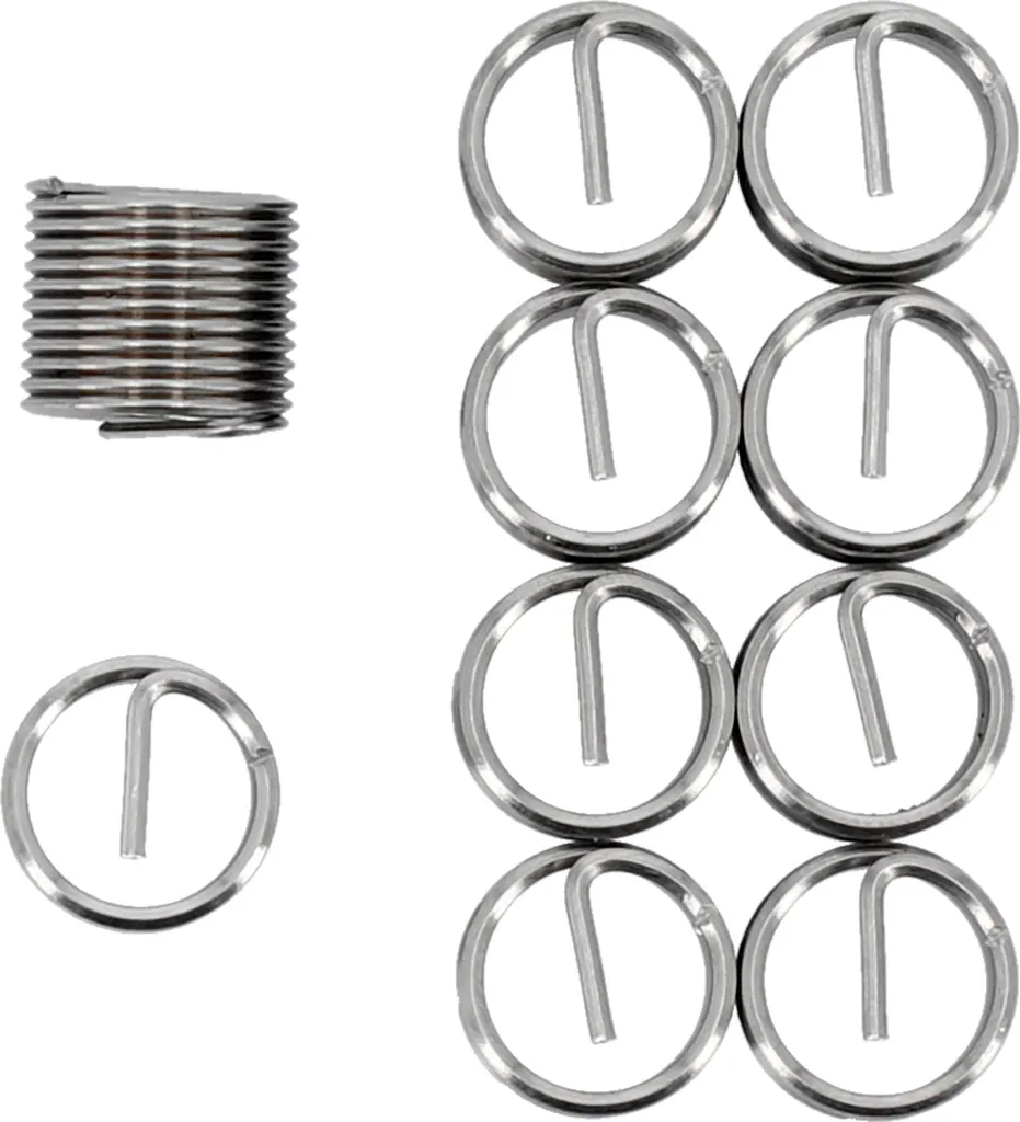 Inserti Filettati M12x1.25 - 10 Pz Acciaio Inox AISI 304 per Industria