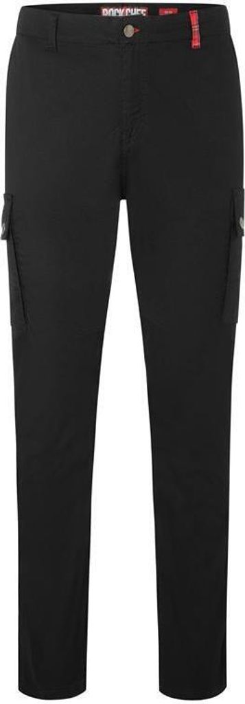KARLOWSKY Herren Cargohose ROCK-CHEF -Stage2 Regular Schwarz 64