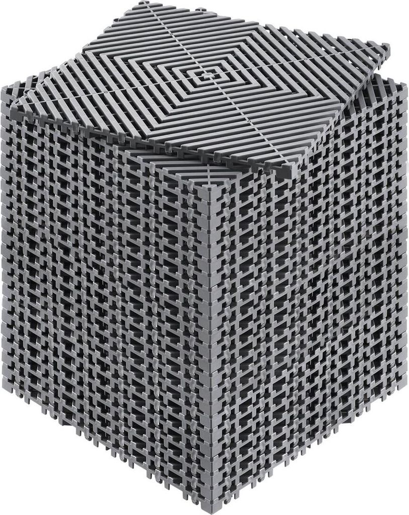 Entwässerungsmatte Entwässerungsfliese 12” x 12” Modulares ineinandergreifendes Polster