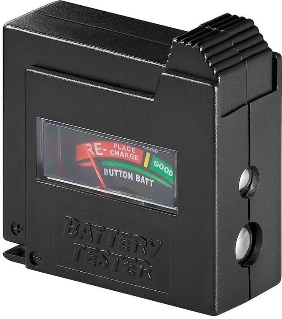 Goobay 54020 Tester batérií čierny - pre štandardné články Obrázok produktu 