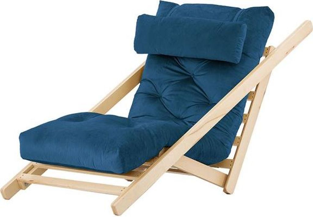Sessel Nappa mit verstellbarer Rückenlehne-Velluto 11-like oak