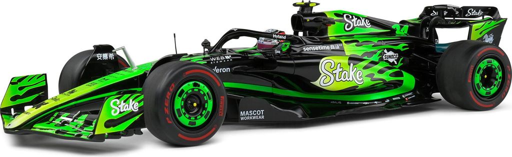 Solido Modellauto Maßstab 1:18 Kick Sauber F1 Team C44 Las Vegas GP 2024 S1814104