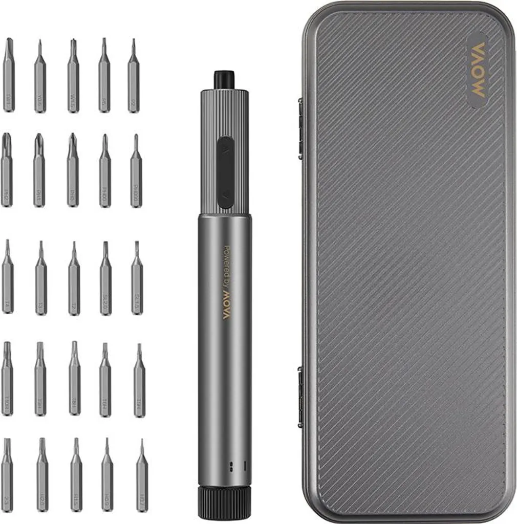 Tournevis de précision sans fil Mova Msd001 25W1 pour petite électronique