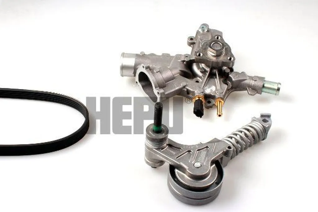 Kit Pompe à Eau HEPU PK03340 avec Courroies OE 1334145 pour Astra H