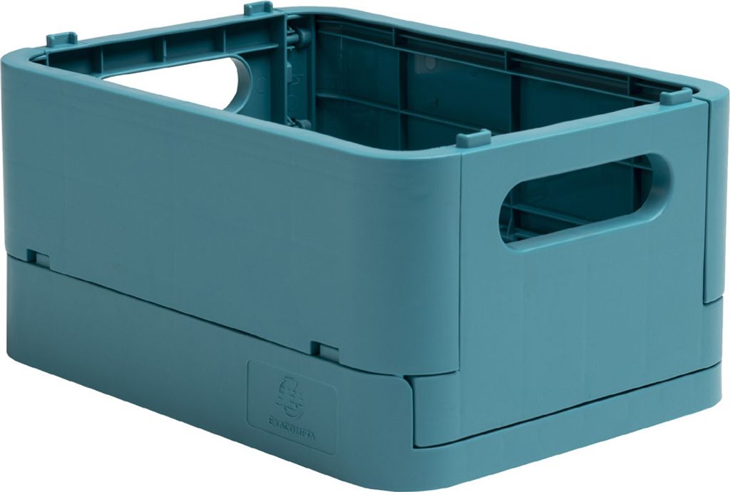 EXACOMPTA Aufbewahrungsbox Smart Case Maxi pazifikblau