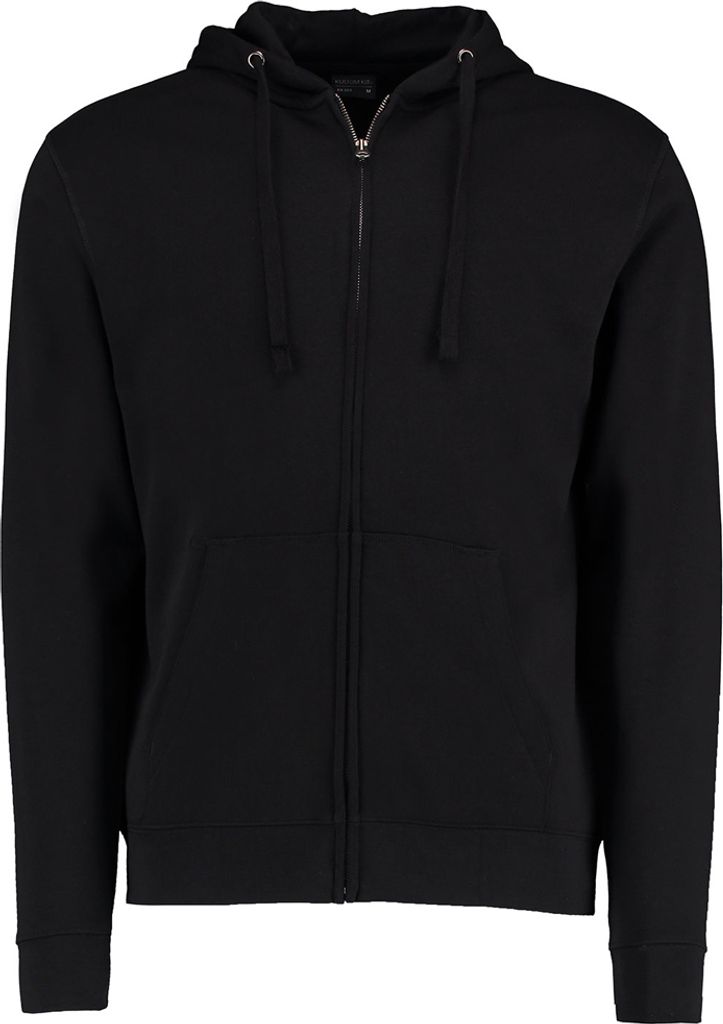 Kustom Kit - "Klassic" Hoodie mit durchgehendem Reißverschluss für Herren PC7184 (M) (Schwarz)