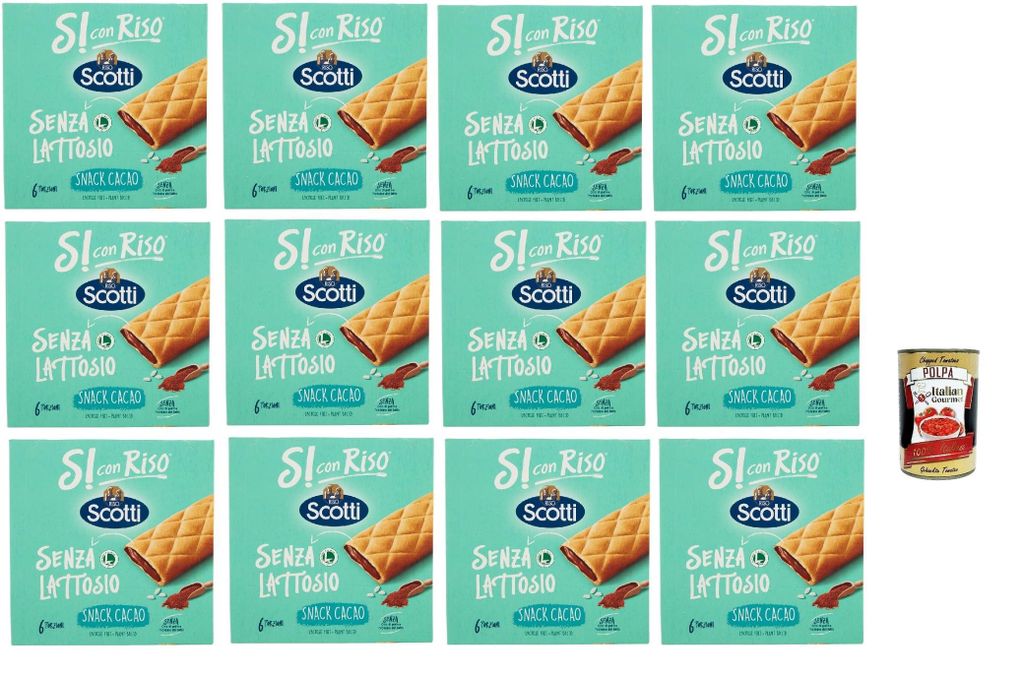 Riso Scotti, Si con Riso, Barretta Snack con Farina di Riso Produktbild 