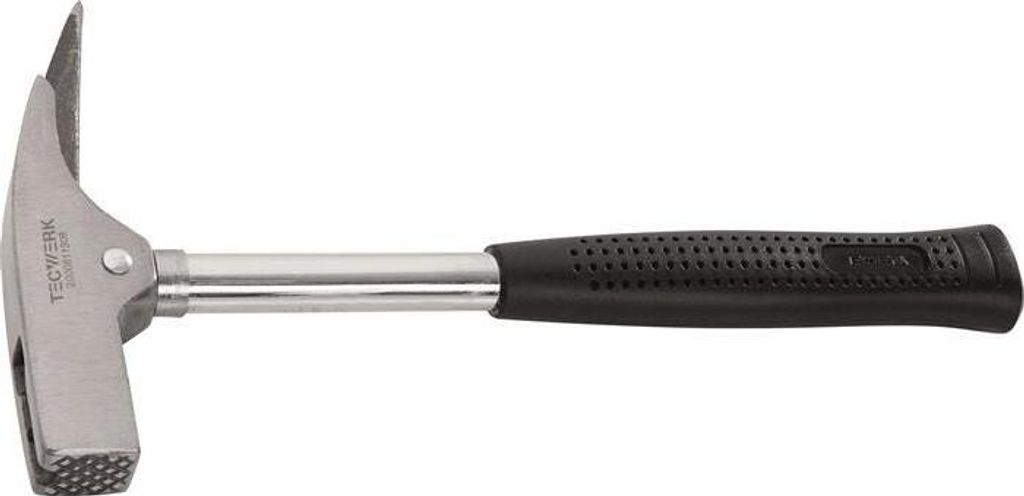 Tecwerk Latthammer DIN 7239 Kopfgewicht 600 g mit Magnet geraut Stahlrohr - 1 Stk.