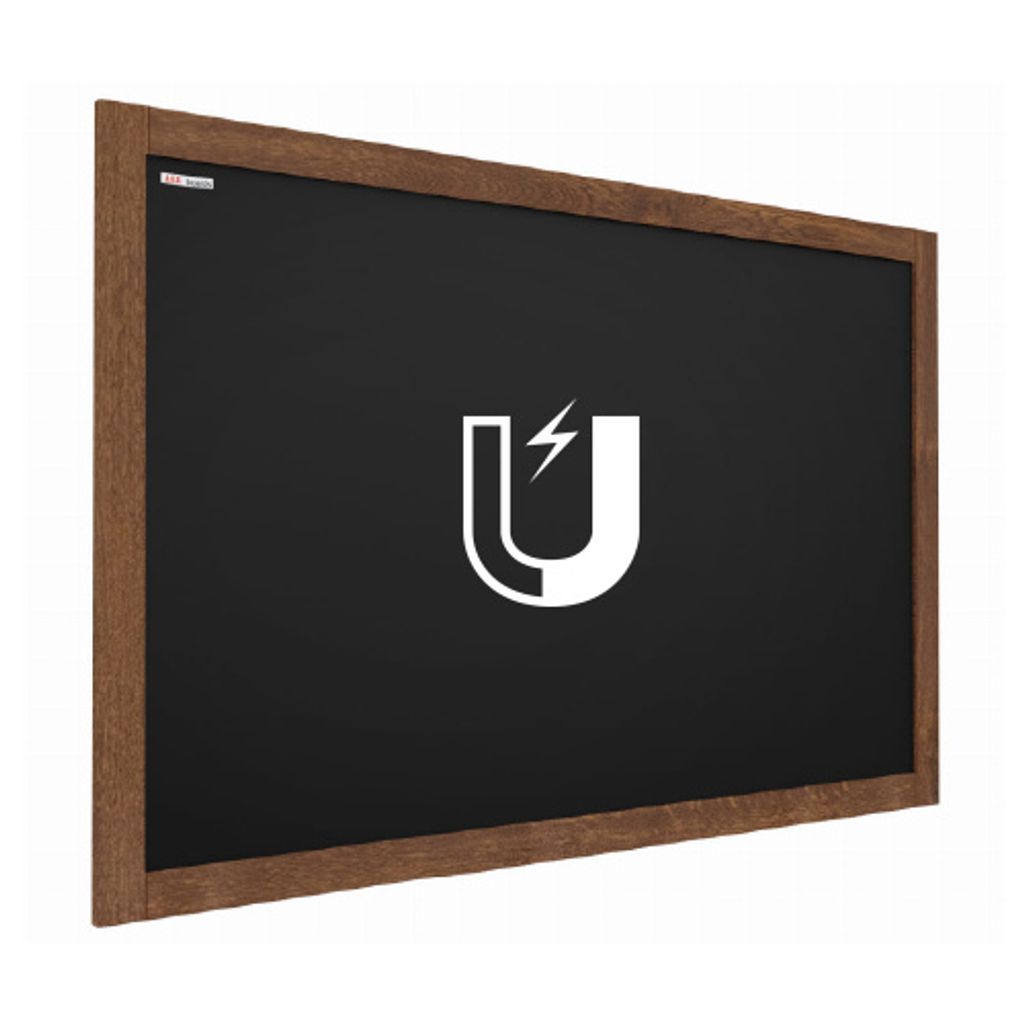 Tablica kredowa MAGNETYCZNA czarna 90x60 cm rama drewniana Zdjęcie produktu 
