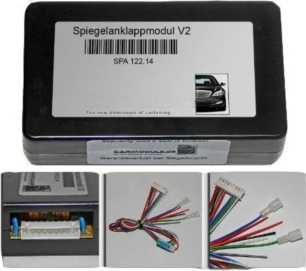 Module de rabattement automatique des rétroviseurs - Universel 12V DC