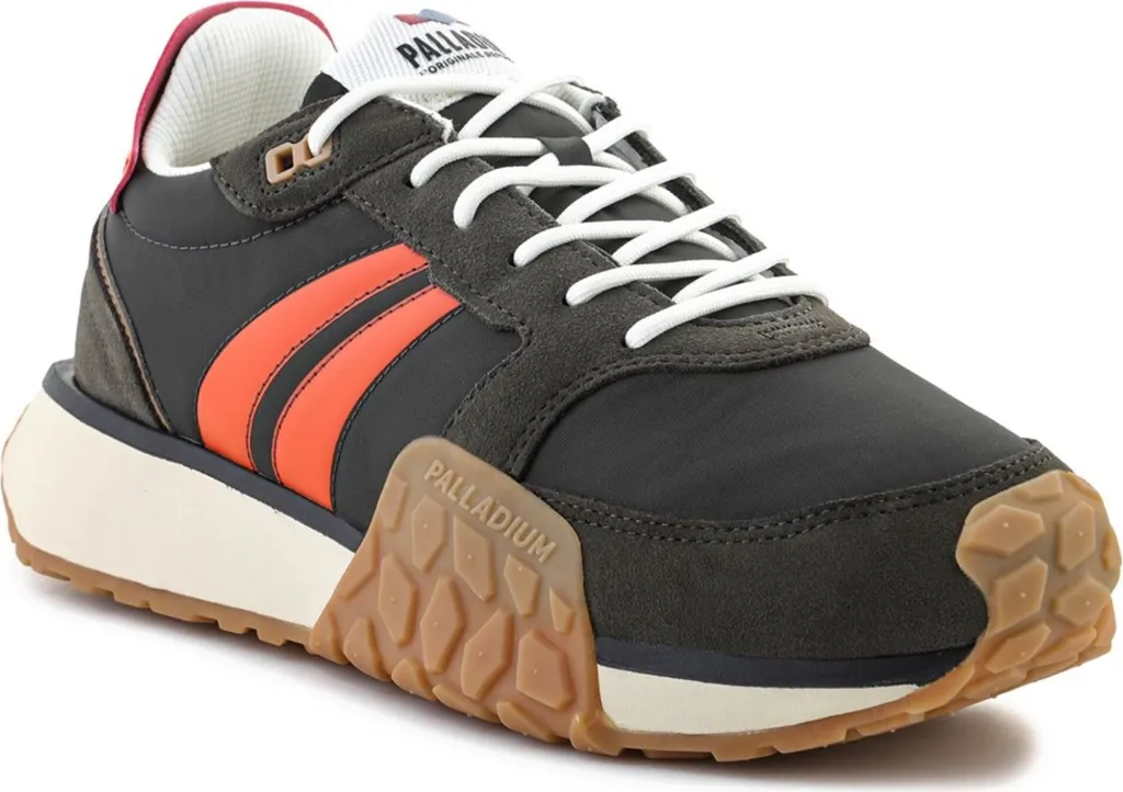 Baskets Basses Palladium Troop Runner Flame pour un Look Sportswear