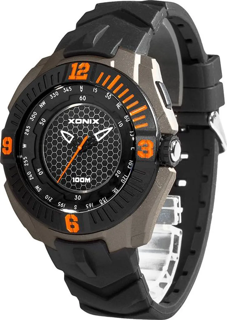 Orologio Xonix UV Digitale Impermeabile 100m - Protezione Solare Attiva