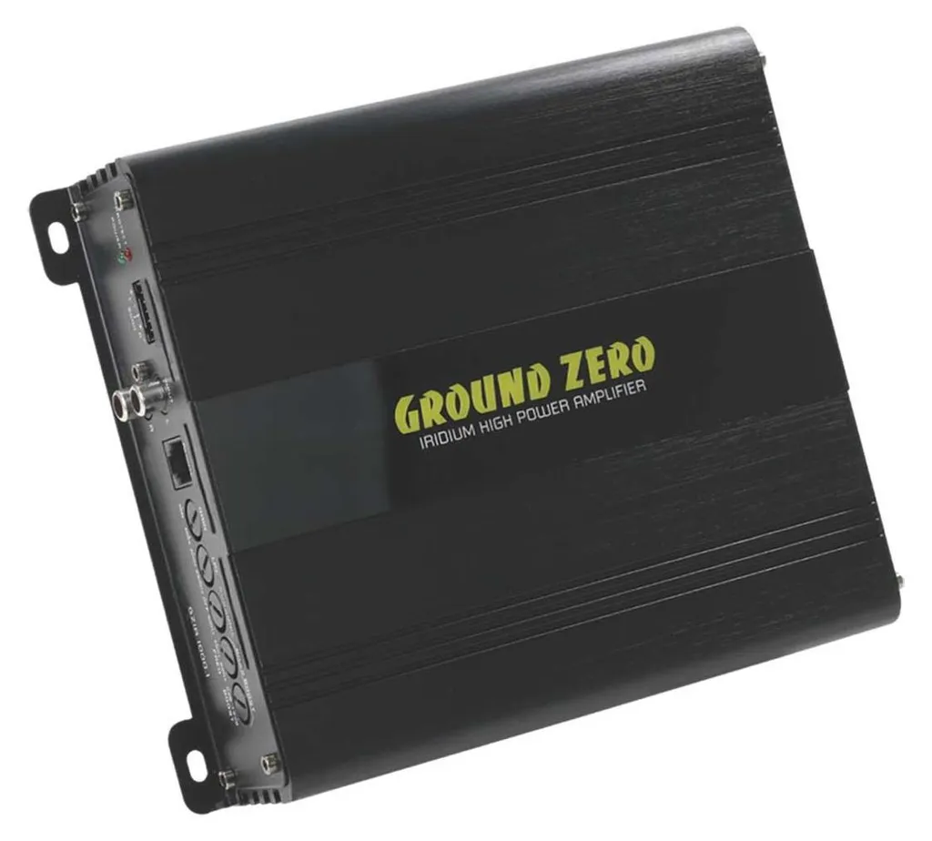 Amplificateur GZIA 1000.1 pour Caisson de Basse Voiture Basses Profondes