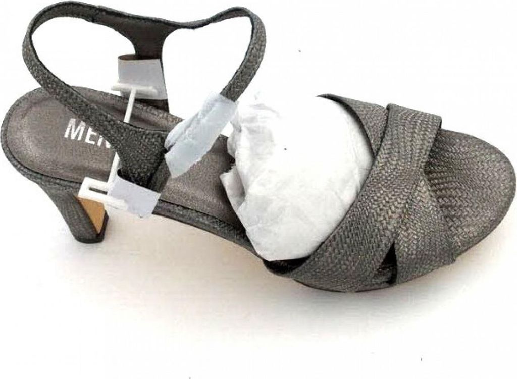 Menbur Sandalette grau-kombiniert in Gr. 40