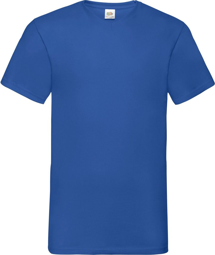 Fruit of the Loom - "Valueweight" T-Shirt V-Ausschnitt für Herren RW9422 (S) (Königsblau)