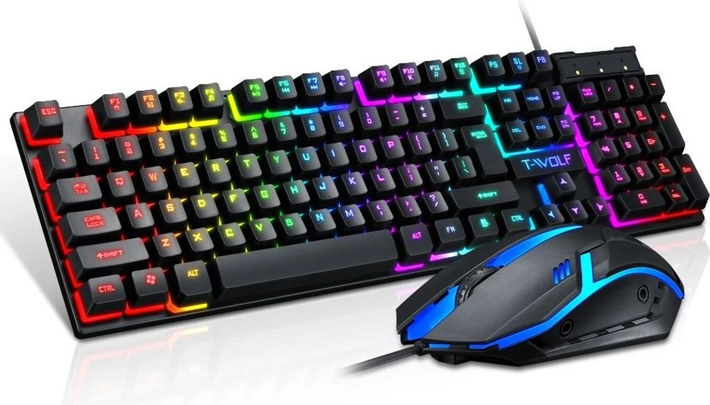 Extralink Gaming Set TF200 2in1, Tastatur + Maus Set, LED Produktbild 