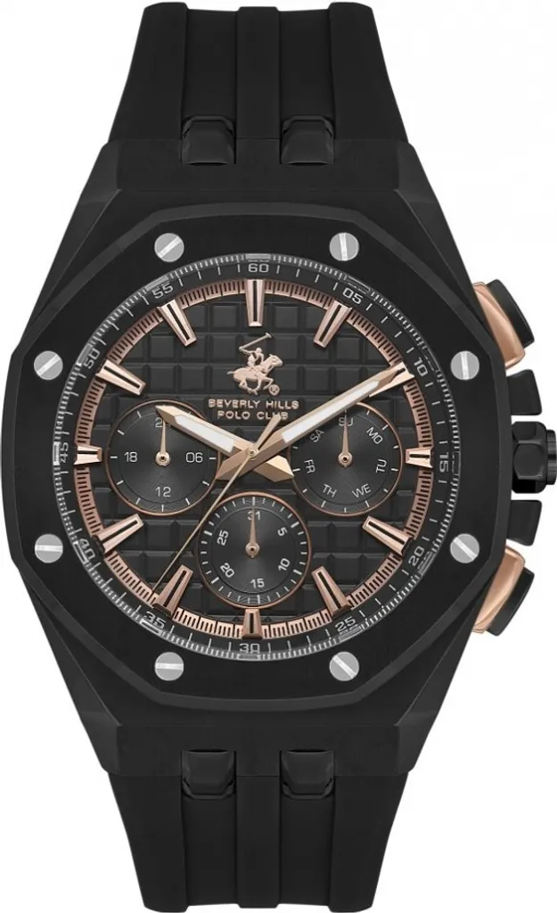 Montre analogique pour homme coloris noir - Beverly Hills BP3624X.651