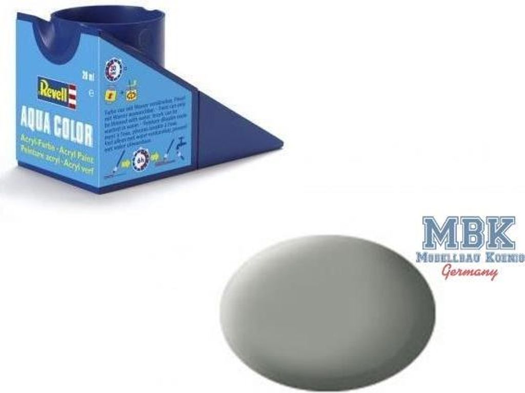 Revell AQ075 Aqua Color 075 steingrau matt Produktbild 