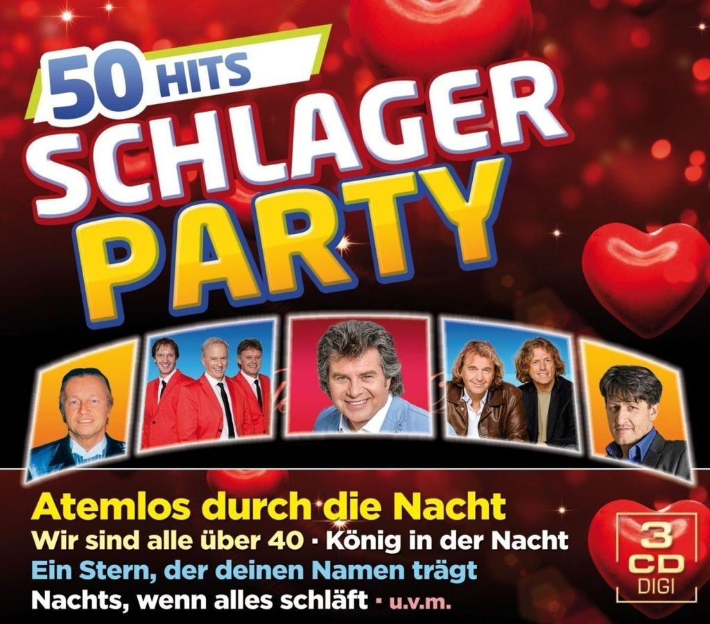 Schlager Party-50 Hits CD Various - Schlager Party-50 Hits Produktbild 