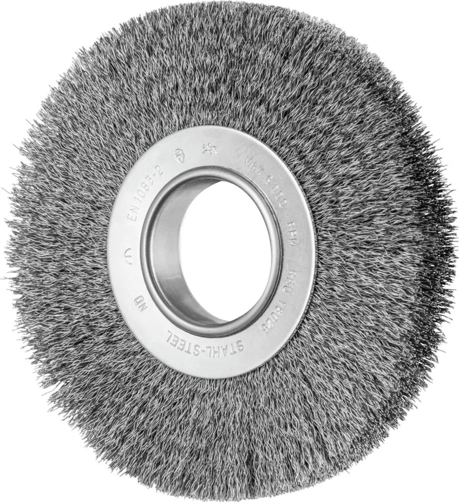 PFERD TOOLS POS spazzola rotonda larga non annodata RBU blocco di levigatura in filo d'acciaio