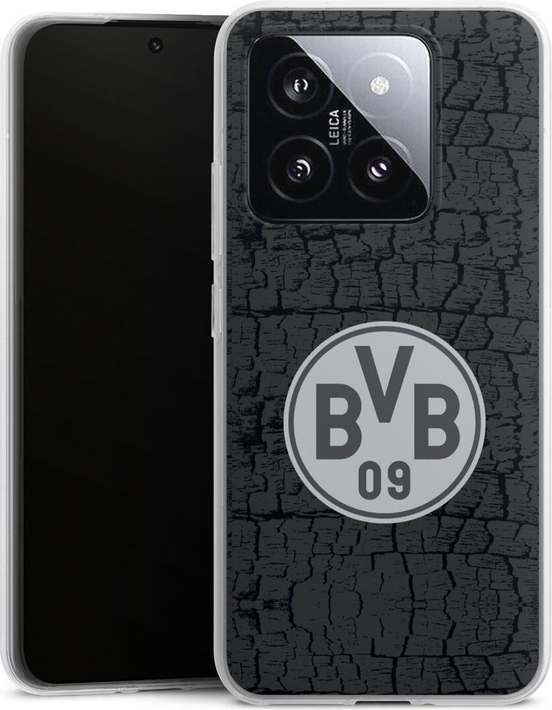 DeinDesign Handyhülle für Xiaomi 14 Silikon Hülle Case Smartphone Schutzhülle BVB Borussia Dortmund Trikot