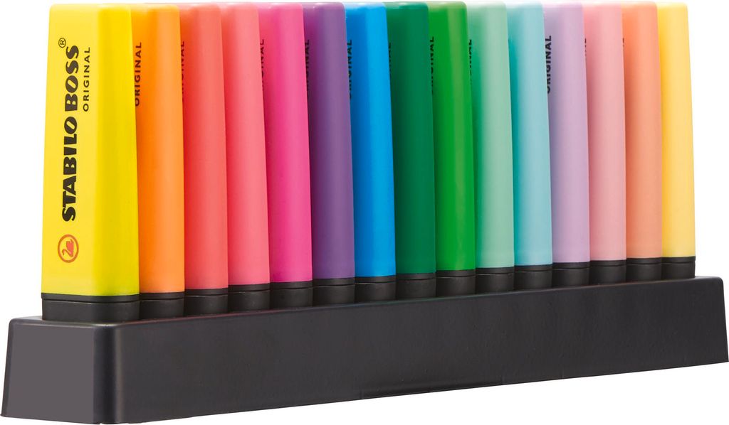 STABILO Textmarker -  BOSS ORIGINAL - 15er Tischset - 9 Produktbild 