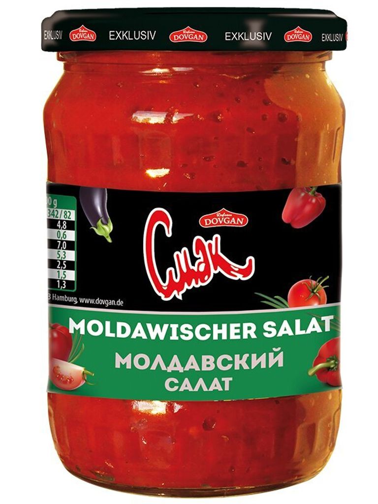 Cmak Salat nach Moldawischer Art 560g Produktbild 