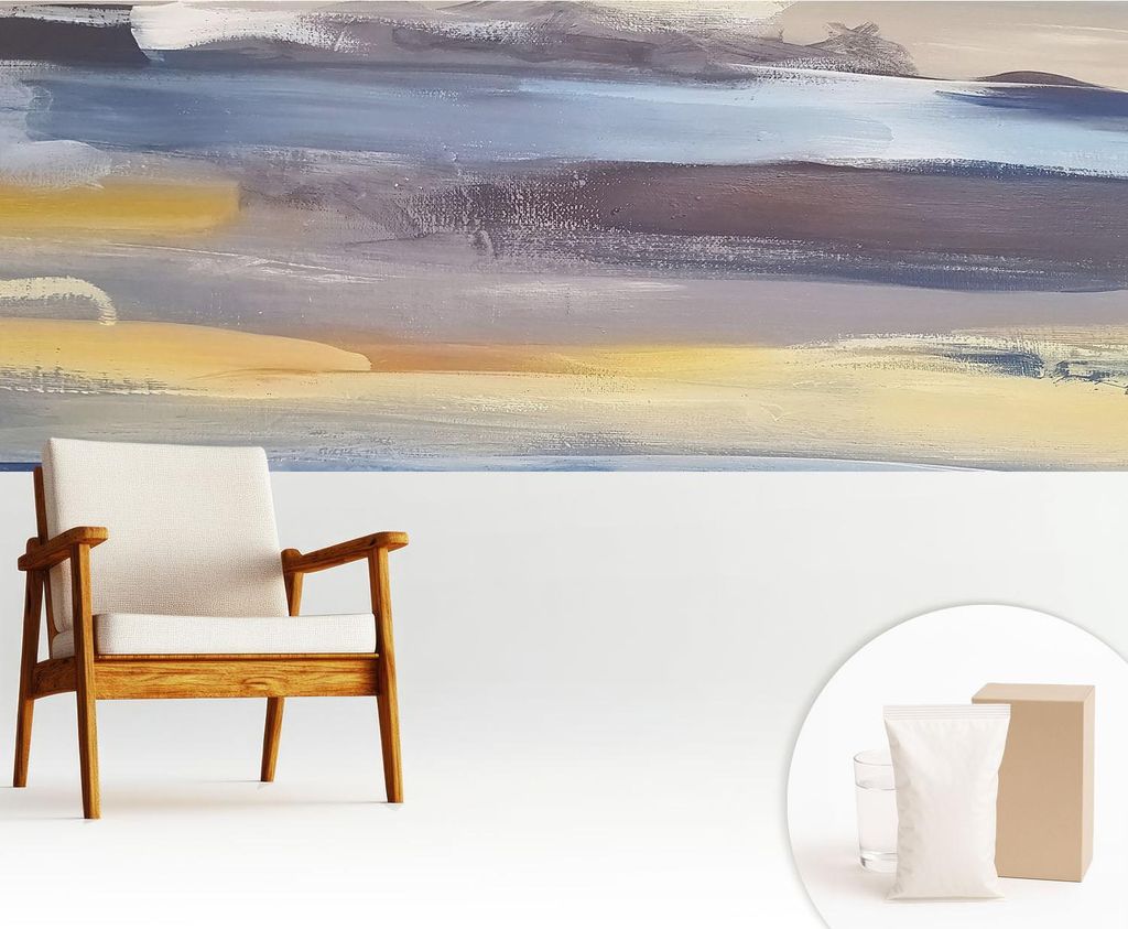 Fototapete - 250x104 cm - Tapete - Wandtapete - Wandbilder - Dekofolie - Tapete Folie - Wand - Dekoration - Wohnzimmer - Friedliche Landschaft