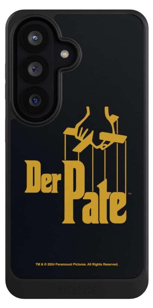 NIVOCASE Hülle für Samsung Galaxy S26 Handyhülle NIVOcore Case Schwarz Logo Offizielles Lizenzprodukt Der Pate