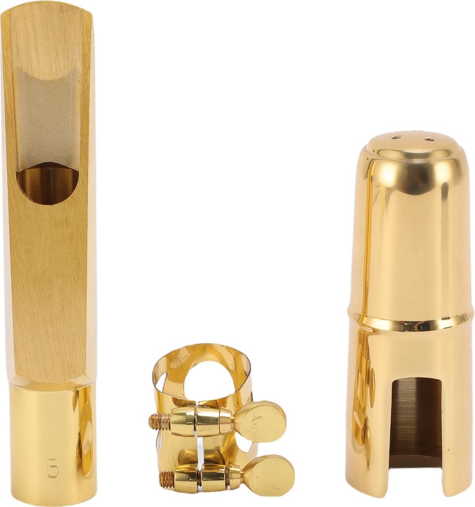 Tenor-Saxophon-Mundstück-Set mit Kappe, Typ 5, flache Produktbild 
