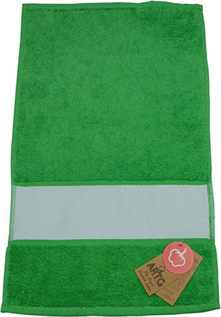 A&R AR085 | SUBLI-Me Guest Towel - Gästetuch - 30 x 50 cm - Farbe: Irish Green - Größe: 30 x 50 cm