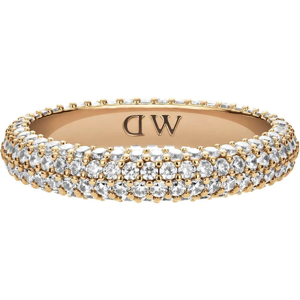 Bague Daniel Wellington Pavè Or 12 Cadeau Femme Idéal pour Soirée