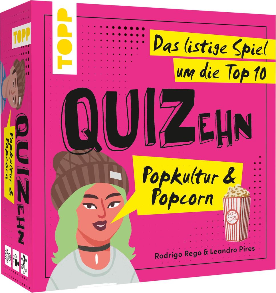 QUIZehn - Popkultur & Popcorn. Das listige Spiel um die Top 10