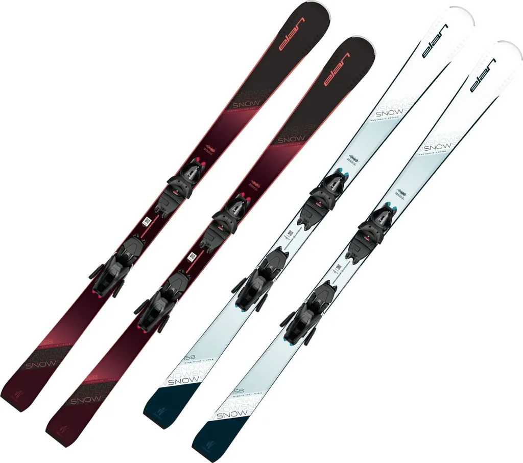 Skis Elan Snow Black LS avec Fixations EL9.0 Noir Taille 152 cm