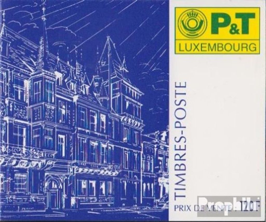 Briefmarken Luxemburg 1996 Mi 1385MH (kompl.Ausg.) Produktbild 