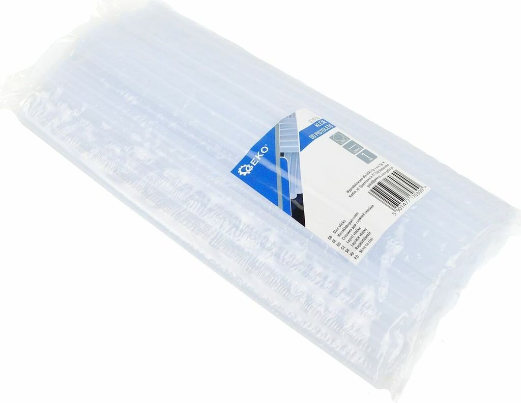 GEKO Tavné tyčinky 11x300mm, 1kg, transparentní G20116 Obrázek produktu 