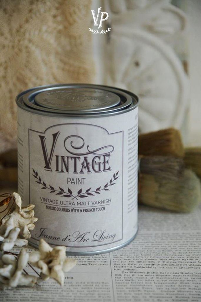 Vintage Paint Kreidefarbe Top Coat Varnish – Wasserbasierter Klarlack – 200 ml – Möbel, Holz, Böden & Treppen Versiegelung - Varnish Ultra ...