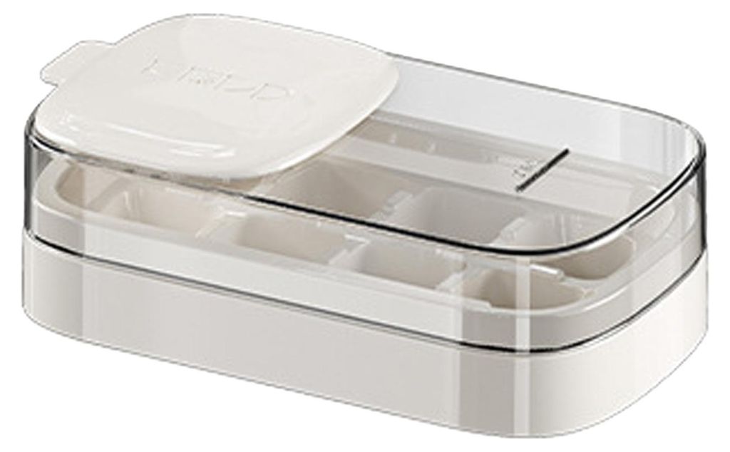 Mini-Eiswürfelform mit weichem Boden, BPA-frei, für den Gefrierschrank, leicht zu entnehmen, auslaufsicher, platzsparend – ideal für Partys zu...
