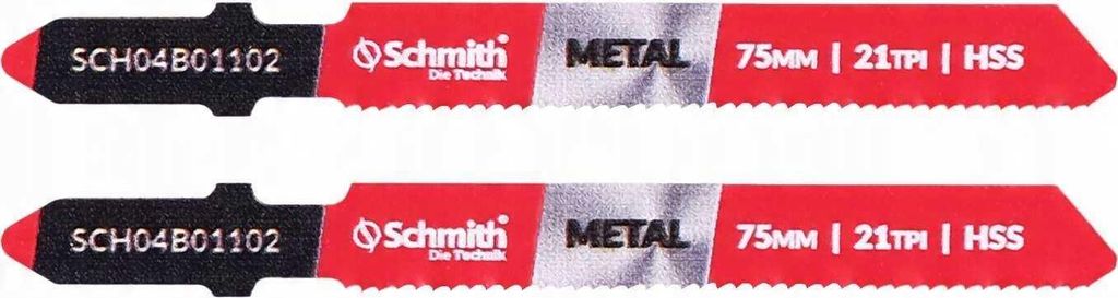 SCHMITH Metallsägeblatt T118A 75mm 21TPI 2Stk.
