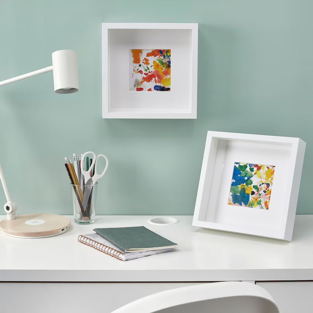IKEA SANNAHED Bilderrahmen weiß Fotorahmen Rahmen Produktbild 3