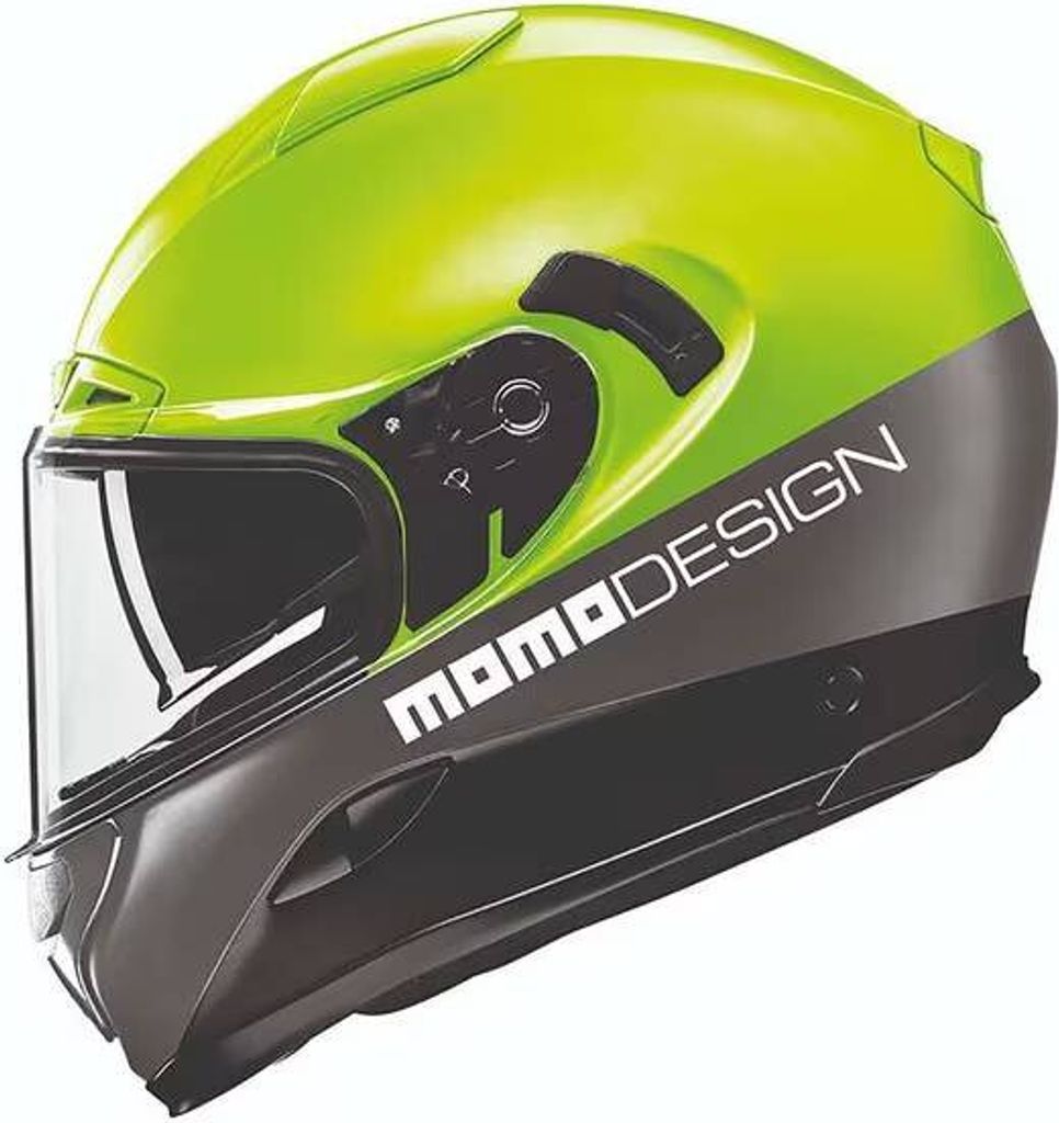 Motocyklové nohavice MOMO HORNET (MONO Yellow Fluo / Silver Obrázok produktu 