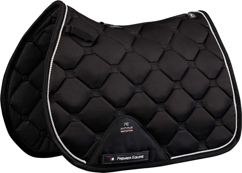 Tapis de Selle Premier Equine Saltare CC Jump Noir Respirant Full