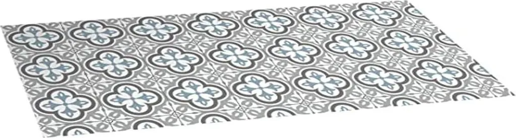 Tappeto Cucina Hydra Tortora 50x110cm Vinile | Antimacchia e Sicuro