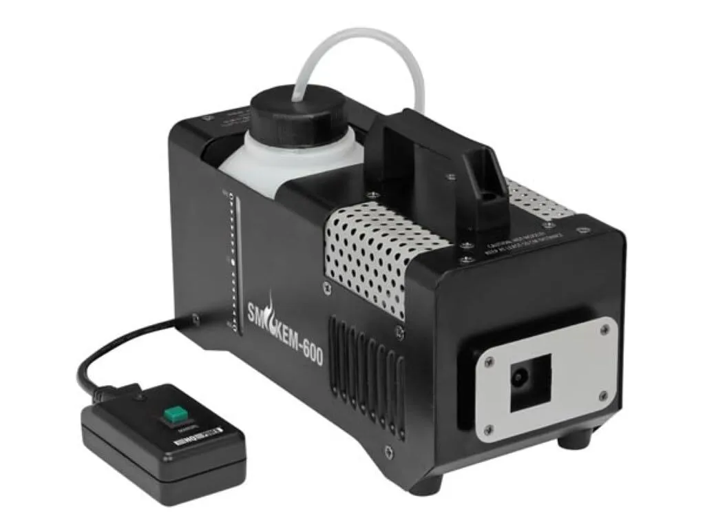 Machine à fumée 600W avec contrôleur filaire pour vos soirées privées