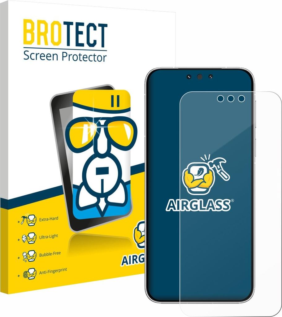 BROTECT Schutzglas für Huawei Mate 80 Pro Schutzfolie Panzer Folie Glas Display Schutz klar