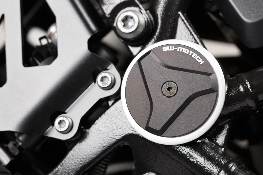 Bouchons de cadre SW-Motech kit complet - Obturateurs de cadre noirs