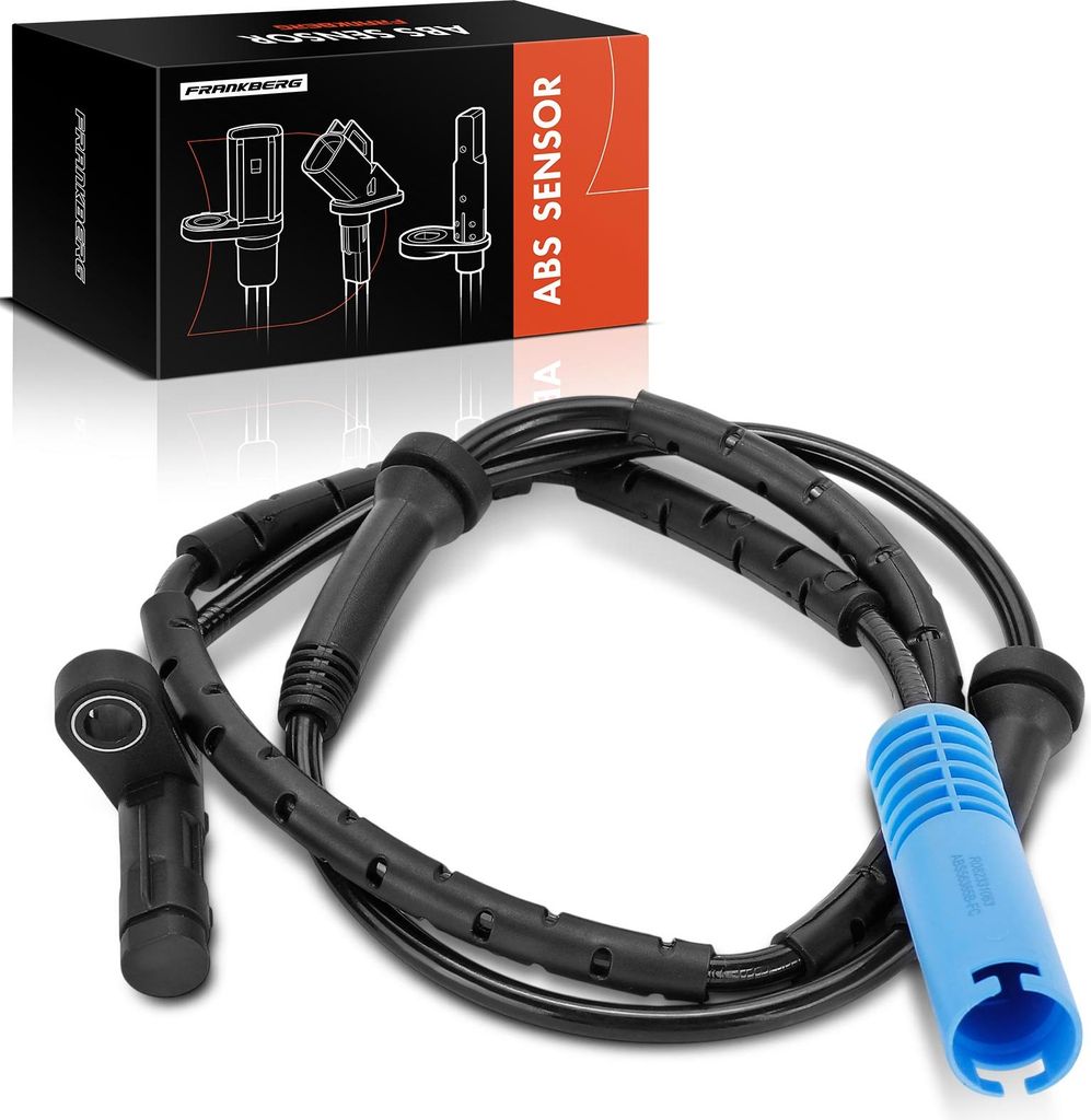 Frankberg 1x ABS Sensor Hinterachse rechts für BMW 1er E81 E87 Cabriolet E88 Coupe E82 3er E90 E92 Touring E91