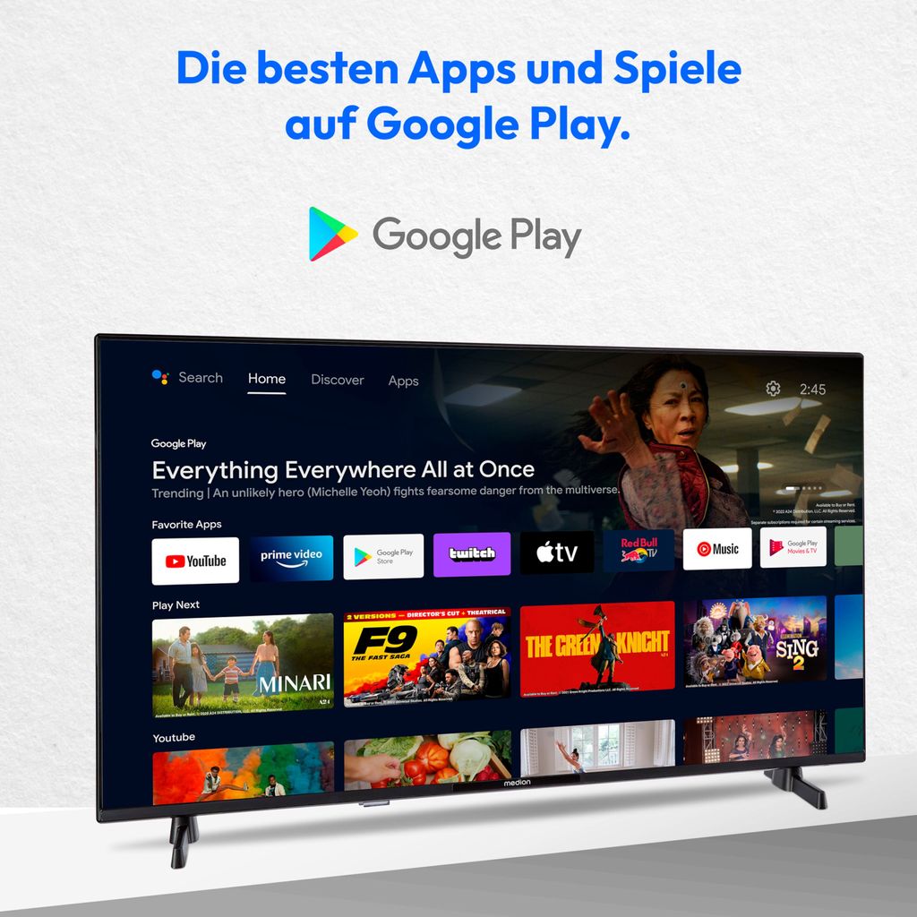 MEDION P14031 (MD 29242) 100,3 cm (40 Zoll) Full HD Produktbild 3